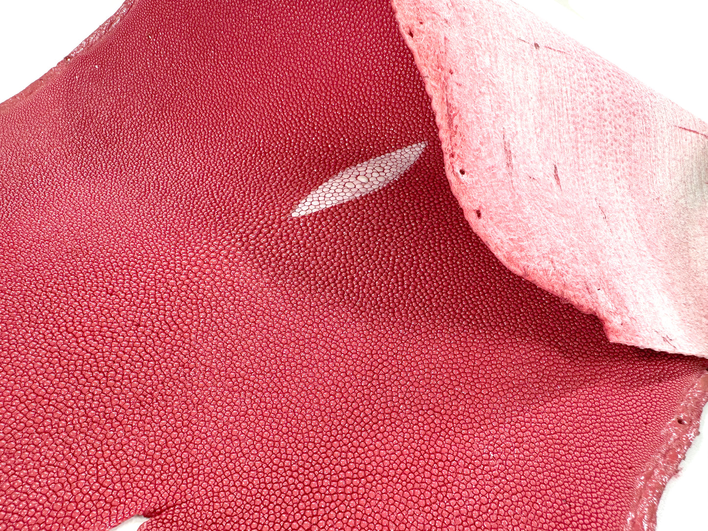Stingray leather 9inch #4 Pink