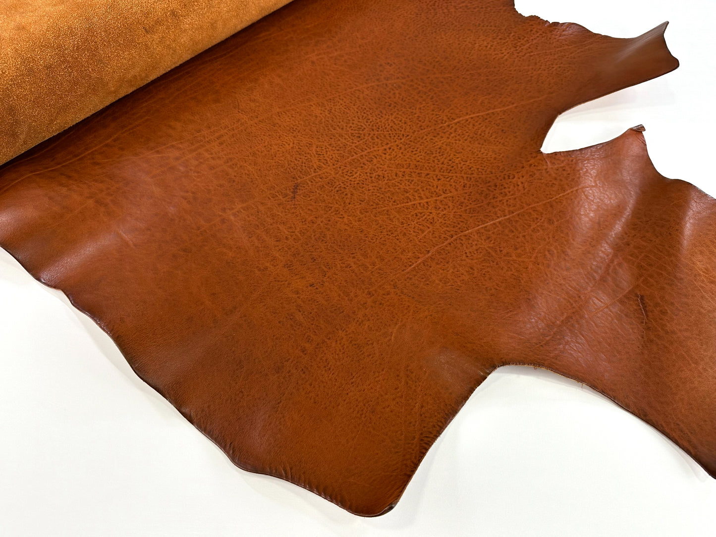 MW Natural Tanned Shrink Leather #2 Brown