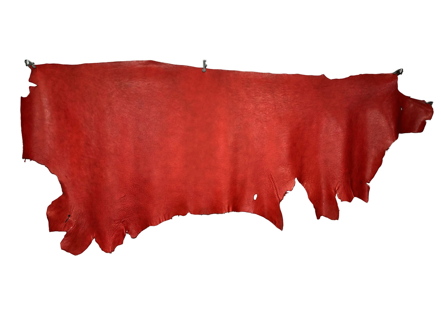 MW Natural Tanned Shrink Leather #5 Red
