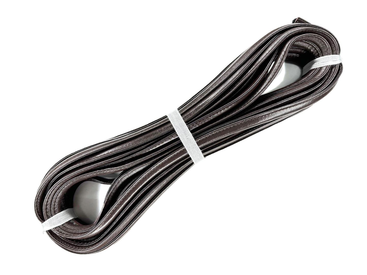 Leather core cord single stitch 10mm 10M random skein K210