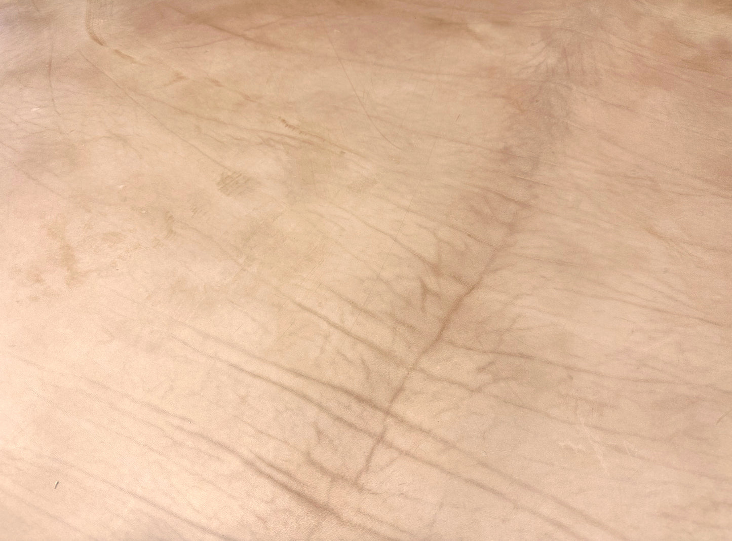 Shonan Leather Double Shoulder Thick Natural Tanned Leather #Natural