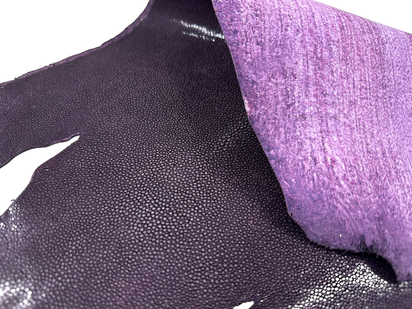 Stingray leather 9inch Ginsuri #8 Purple