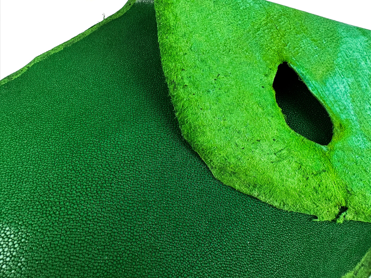 Stingray leather 9inch Ginsuri #11 Green