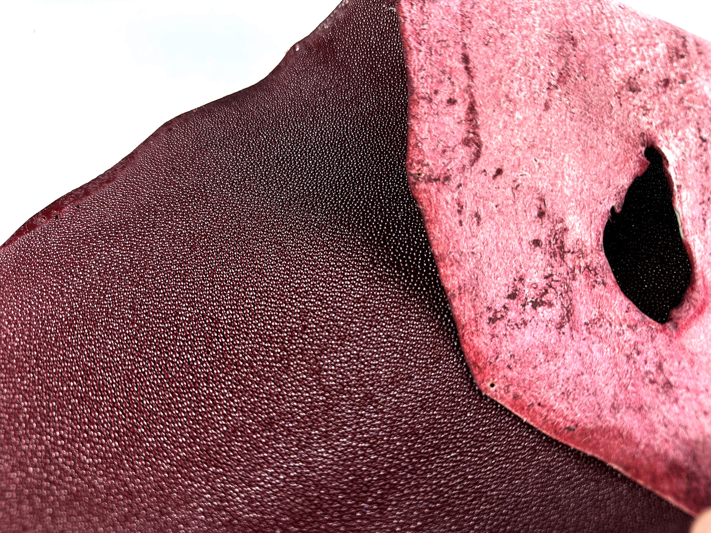 Stingray leather 9inch #9 Wine