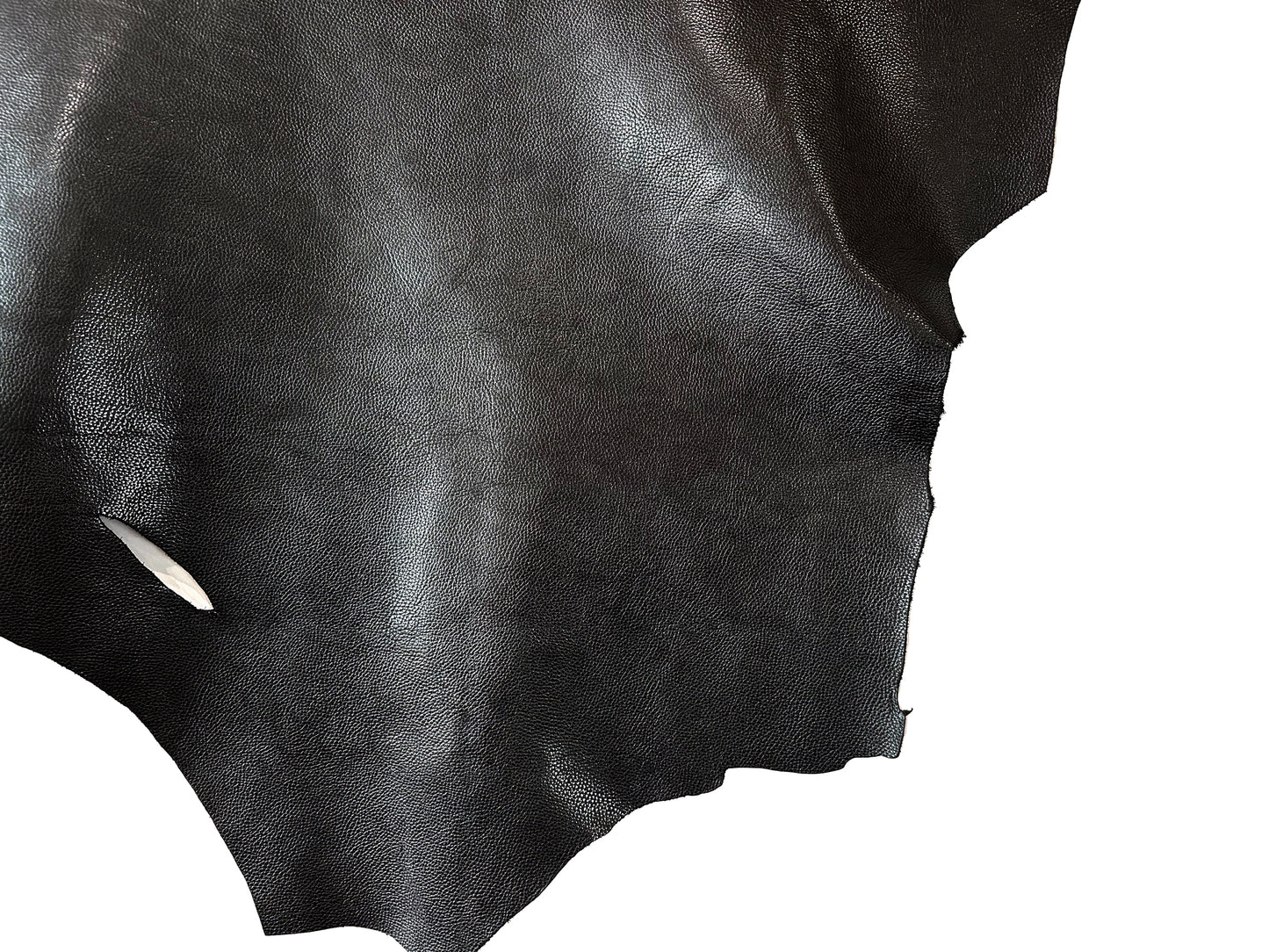SAMPLE item Shonan leather double shoulder bag with embossed pattern #black 114ds