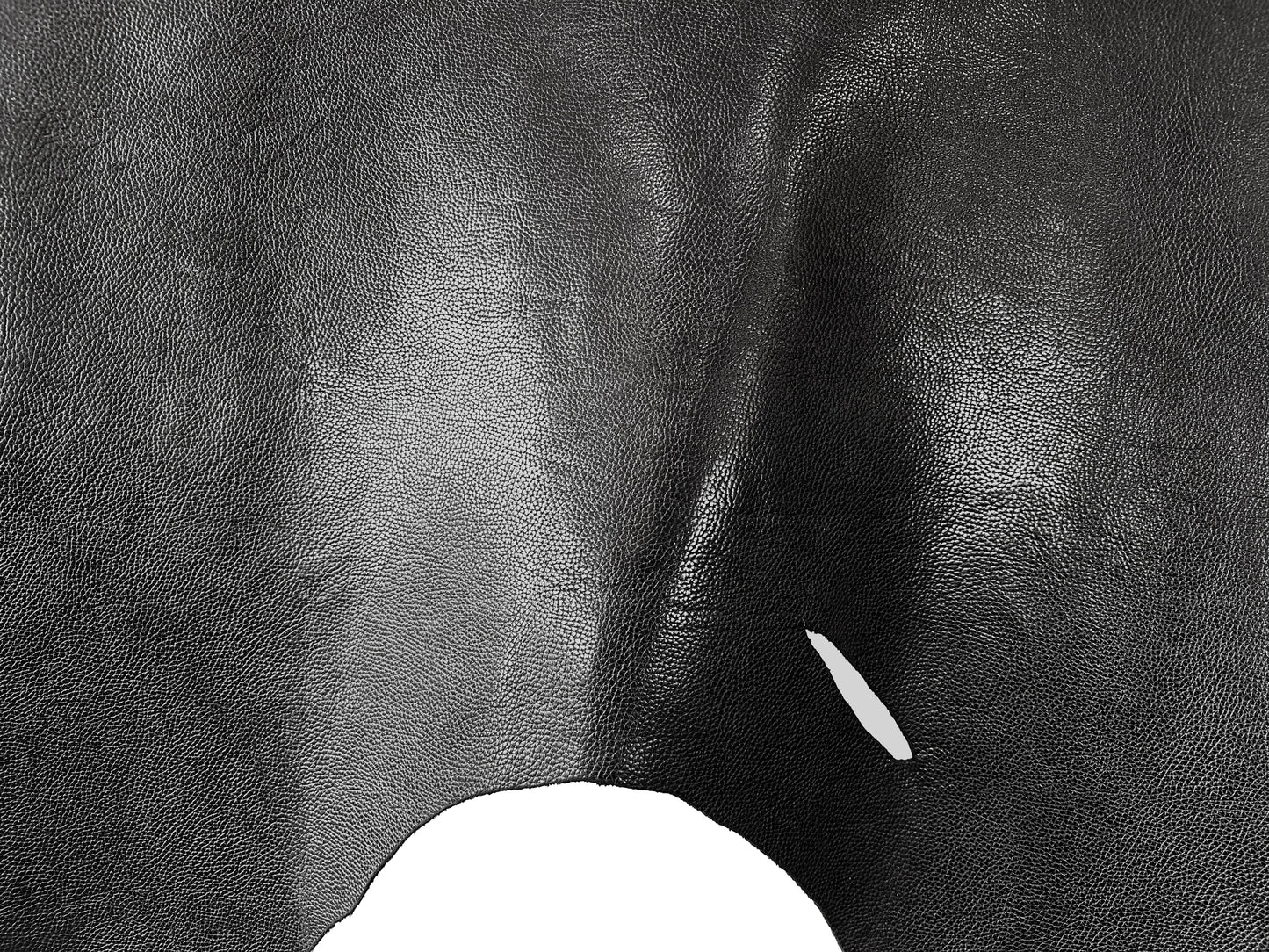 SAMPLE item Shonan leather double shoulder bag with embossed pattern #black 114ds