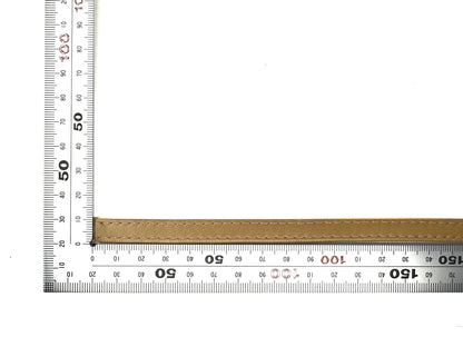革両ヘリ合わせ二ツ折りテープ　Wステッチ10mm　10M乱カセ　K910